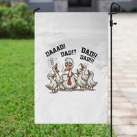 Funny Duck Dad Daaad Dad Dad Garden Flag Tired Dad Life Fathers Day Graphic