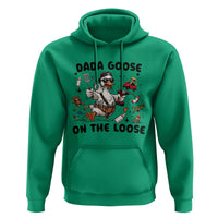 Dada Goose On The Loose Hoodie Funny Fatherhood Humor Gift