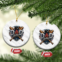 Baseball Dad Est 2026 Ceramic Ornament New Dad Father's Day Gift