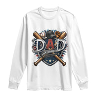 Baseball Dad Est 2026 Long Sleeve Shirt New Dad Father's Day Gift
