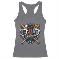 Baseball Dad Est 2026 Racerback Tank Top New Dad Father's Day Gift