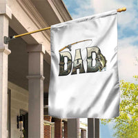 Fishing Dad Garden Flag Funny Angler Fathers Day Gift