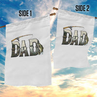 Fishing Dad Garden Flag Funny Angler Fathers Day Gift