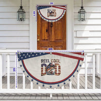 Reel Cool Dad Patriotic Fan Flag American Flag Fishing Fathers Day Gift