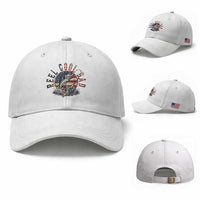 Reel Cool Dad Graphic Baseball Cap 4th Of July Fishing Patriotic Dad