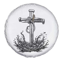 Faith Family Fishing Spare Tire Cover Christian Jesus Cross Fathers Day Gift