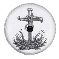 Faith Family Fishing Spare Tire Cover Christian Jesus Cross Fathers Day Gift