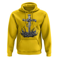 Faith Family Fishing Hoodie Christian Jesus Cross Fathers Day Gift