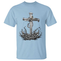Faith Family Fishing T Shirt Christian Jesus Cross Fathers Day Gift