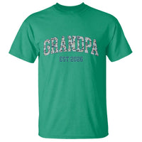 Promoted To Grandpa Est 2026 T Shirt Camo Fishing New Grandpa Gift