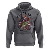 Faith Freedom Fishing Hoodie 250 Years Of Christian Fish Hunting
