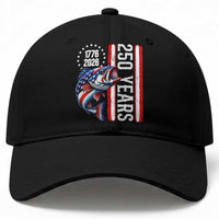 Vintage USA 250th Anniversary Crawfish Patriotic Gift Baseball Cap