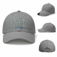 Promoted To Dad Est 2026 Baseball Cap Camo Fishing New Dad Gift