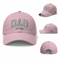 Promoted To Dad Est 2026 Baseball Cap Camo Fishing New Dad Gift