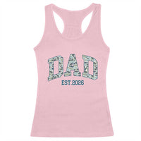 Promoted To Dad Est 2026 Racerback Tank Top Camo Fishing New Dad Gift