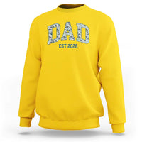 Promoted To Dad Est 2026 Sweatshirt Camo Fishing New Dad Gift
