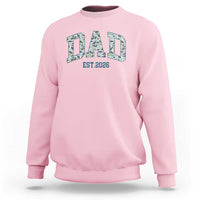 Promoted To Dad Est 2026 Sweatshirt Camo Fishing New Dad Gift