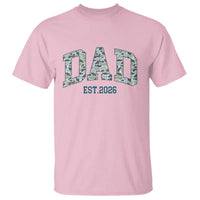 Promoted To Dad Est 2026 T Shirt Camo Fishing New Dad Gift