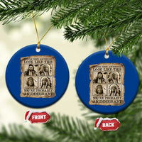 Indigenous Peoples Day Ceramic Ornament Unless Your Ancestors Look Like This Youre Immigrant