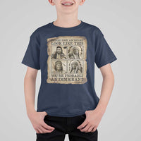 Indigenous Peoples Day T Shirt For Kid Unless Your Ancestors Look Like This Youre Immigrant