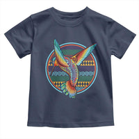 Colorful Geometric Tribal Hummingbird Toddler T Shirt Southwest Pattern Graphic
