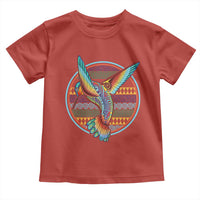 Colorful Geometric Tribal Hummingbird Toddler T Shirt Southwest Pattern Graphic