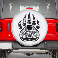 Native Inspired Alaska Grizzly Bear Spare Tire Cover Pacific Northwest Pride
