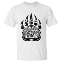 Native Inspired Alaska Grizzly Bear T Shirt Pacific Northwest Pride