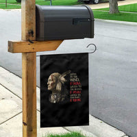 Listen To The Wind Listen To The Silence Garden Flag Native American Wisdom