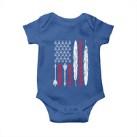 Vintage Native American Flag Baby Onesie Dreamcatcher And Feather Graphic