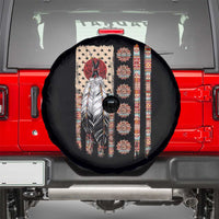 Proud Native American Flag Spare Tire Cover Tribal Sunflower Indigenous Peoples Day Gift