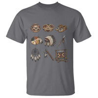 Indigenous Cultural Artifacts T Shirt Native American Heritage Graphic