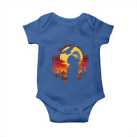 Vintage Native American Warrior Baby Onesie Indigenous Heritage Pride