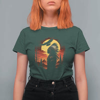 Vintage Native American Warrior T Shirt For Women Indigenous Heritage Pride