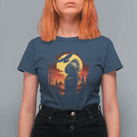 Vintage Native American Warrior T Shirt For Women Indigenous Heritage Pride