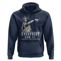 Liberty Has Spoken Everybody Saw It Hoodie Funny Pointing Statue Basketball Parody