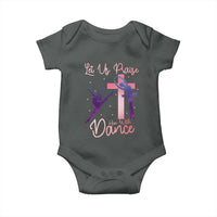 Christian Ballet Baby Onesie Let Us Praise Him With Dance Faith Inspired Art - Wonder Print Shop