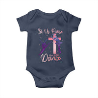 Christian Ballet Baby Onesie Let Us Praise Him With Dance Faith Inspired Art - Wonder Print Shop