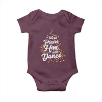 Christian Ballet Lover Baby Onesie Let Us Praise Him With Dance - Wonder Print Shop