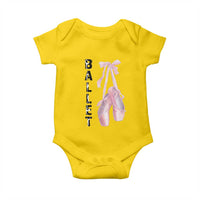 Ballerina Pointe Shoes Baby Onesie Gift For Cute Ballet Girl - Wonder Print Shop