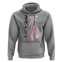 Ballerina Pointe Shoes Hoodie Gift For Cute Ballet Girl - Wonder Print Shop