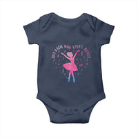 Just A Girl Who Loves Dance Baby Onesie Gift For Cute Ballet Girl - Wonder Print Shop