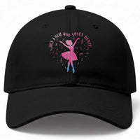 Just A Girl Who Loves Dance Baseball Cap Gift For Cute Ballet Girl