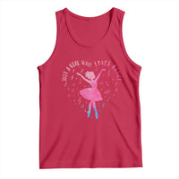 Just A Girl Who Loves Dance Tank Top Gift For Cute Ballet Girl - Wonder Print Shop