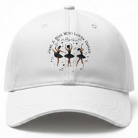 African American Ballet Dancer Baseball Cap Just A Girl Who Loves Dance