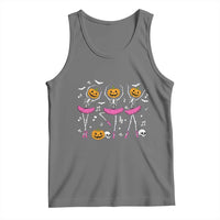 Ballet Skeleton Dance Tank Top Funny Halloween Gift - Wonder Print Shop
