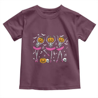 Ballet Skeleton Dance Toddler T Shirt Funny Halloween Gift - Wonder Print Shop