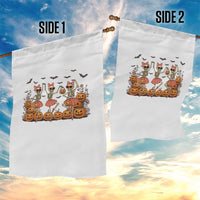 Funny Halloween Skeleton Dance Garden Flag Gift For Ballet Lover - Wonder Print Shop