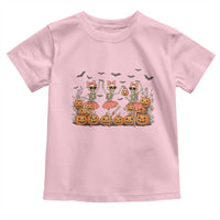 Funny Halloween Skeleton Dance Toddler T Shirt Gift For Ballet Lover - Wonder Print Shop