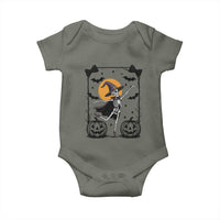 Funny Skeleton Witches Dance Ballet Baby Onesie Halloween Gift - Wonder Print Shop
